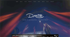 Desktop Screenshot of danteband.de